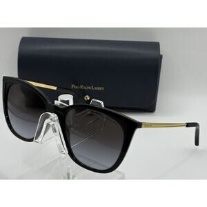 Ralph Lauren RA5280 Black Gradient Sunglasses 56-17 w/ Case